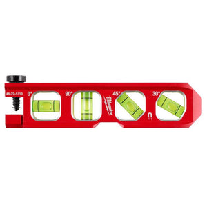 Milwaukee 6.25 in. Aluminum Magnetic Torpedo Magnetic Level 48-22-5110