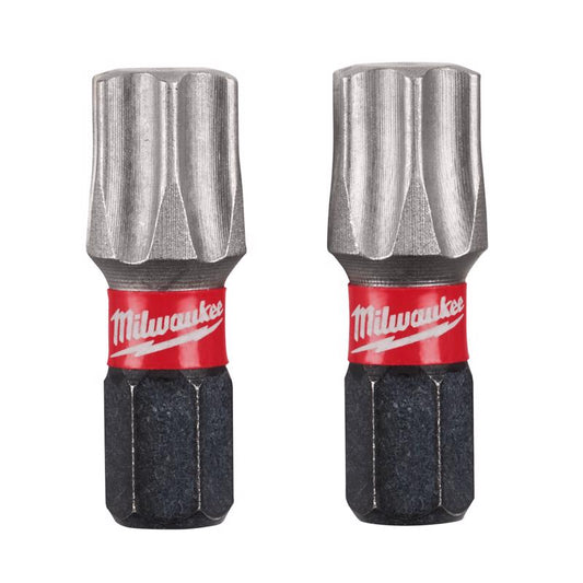 Milwaukee Shockwave Torx T50 X 1 in. L Impact Driver Bit Alloy Steel 2 pk