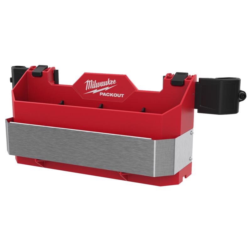 Milwaukee Packout Tool Box Attachment Caddy Black/Red
