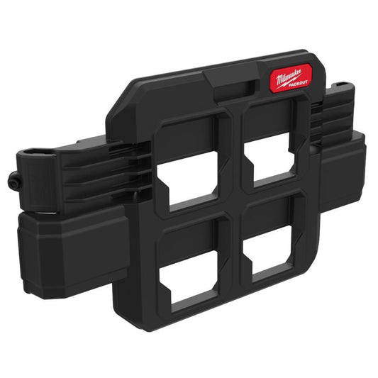 Milwaukee Packout Tool Box Attachment Compact Wall Mounted Plate Black