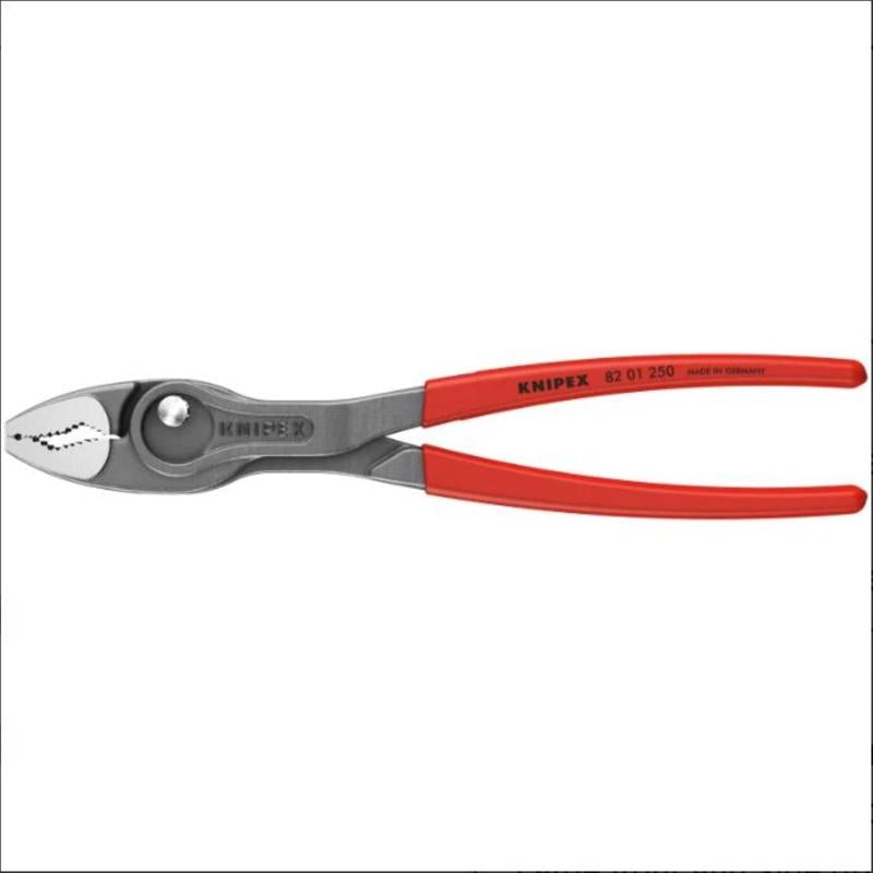Knipex 10 in. Chrome Vanadium Steel TwinGrip Slip Joint Pliers