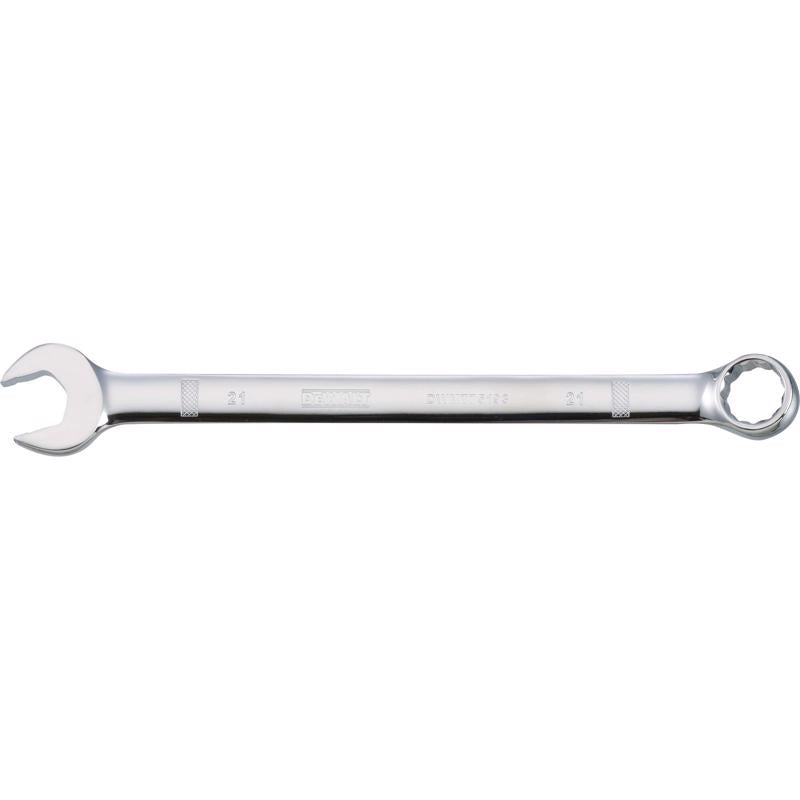 DeWalt 21 mm X 21 mm 12 Point Metric Combination Wrench 10-21/32 in. L 1 pc