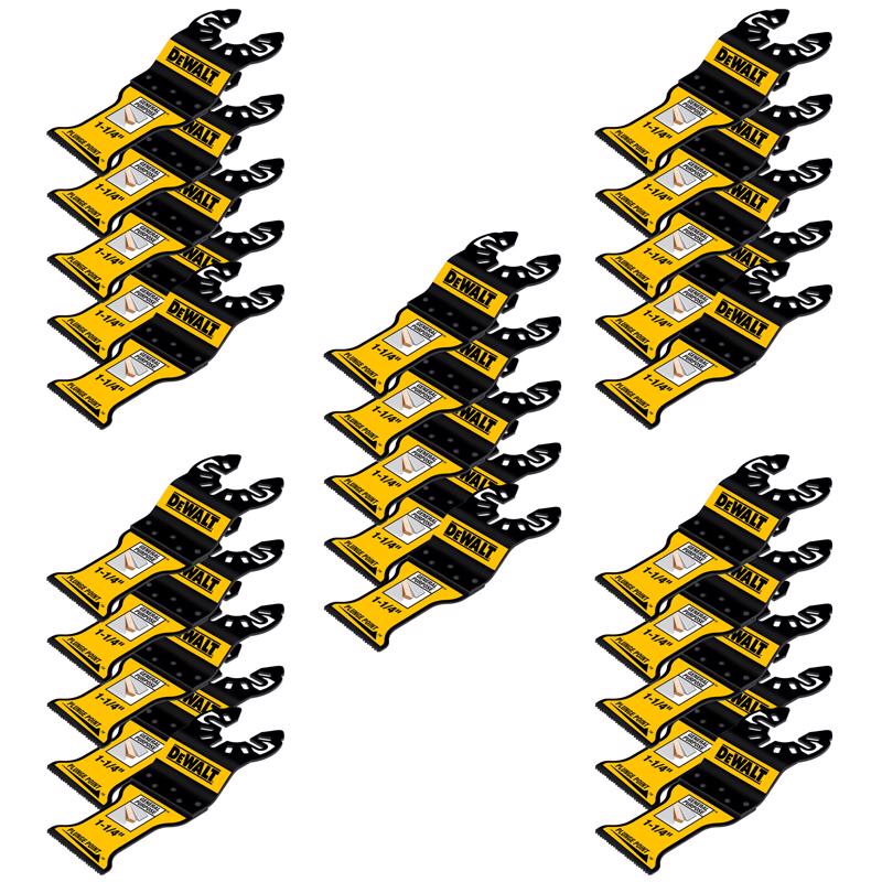 DEWALT 1-1/4 in. Bi-Metal Oscillating General Purpose Kit 25 pk