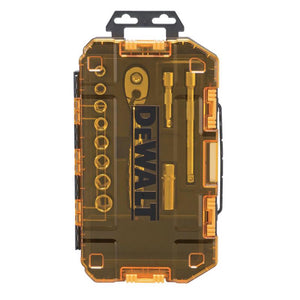 DeWalt 3/8 in. drive Metric/SAE Socket Set DWMT75421 12 pc