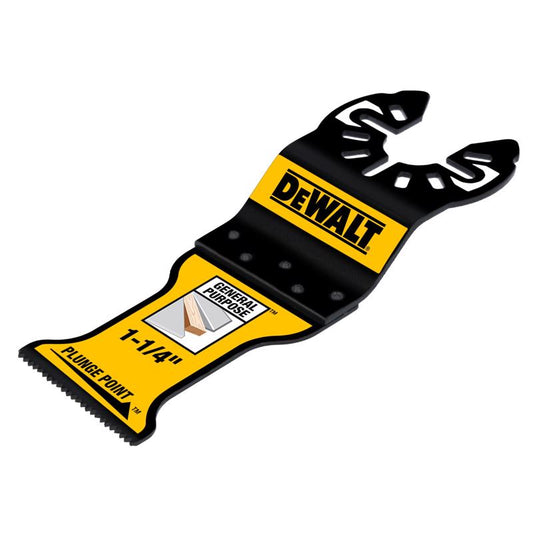DEWALT 1-1/4 in. Bi-Metal General Purpose Oscillating Blade 1 pk