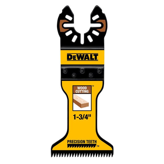 DEWALT Precision Teeth 1-3/4 in. W Oscillating Blade 1 pk