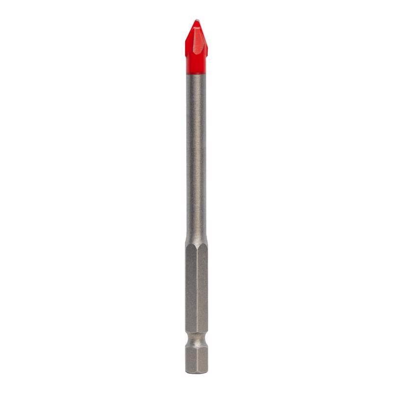 Diablo 1/4 in. Carbide Tipped Tile and Stone Drill Bit Hex Shank 1 pk