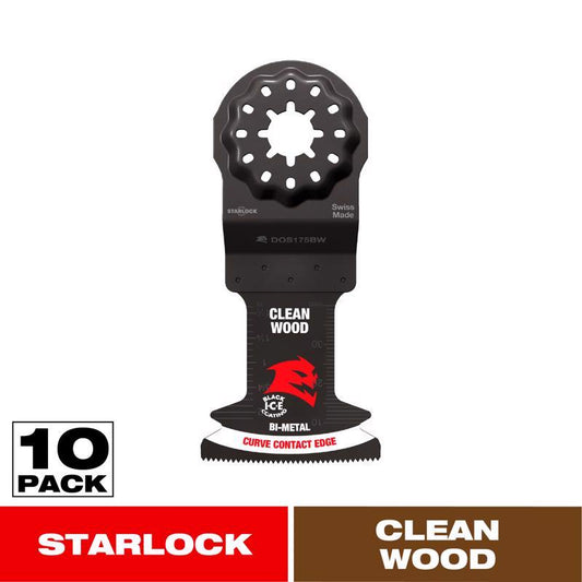 Diablo Demo Demon 1-3/4 in. W Bi-Metal Curved Oscillating Blade Clean Wood 10 pk