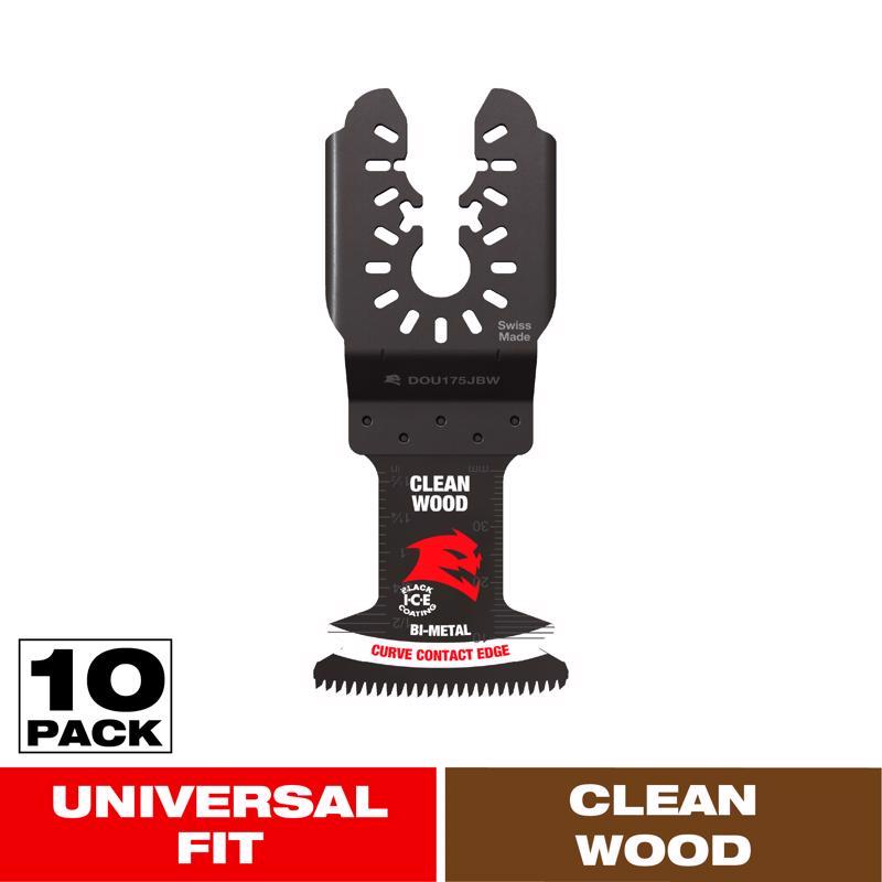 Diablo Demo Demon 1-3/4 in. W Bi-Metal Curved Oscillating Blade Clean Wood 10 pk