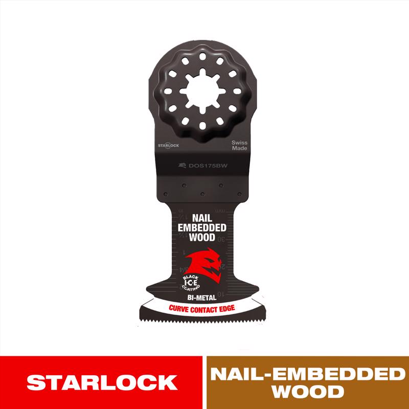 Diablo Demo Demon 1-3/4 in. W Bi-Metal Curved Oscillating Blade 1 pk