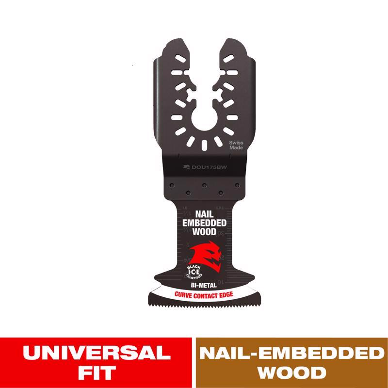 Diablo Demo Demon 1-3/4 in. W Bi-Metal Universal Fit Curved Oscillating Blade