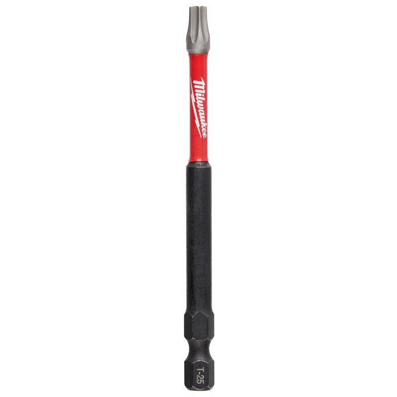 Milwaukee Shockwave Torx T25 X 3-1/2 in. L Power Bit Alloy Steel 1 pk