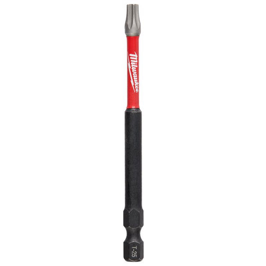 Milwaukee Shockwave Torx T25 X 3-1/2 in. L Power Bit Alloy Steel 1 pk