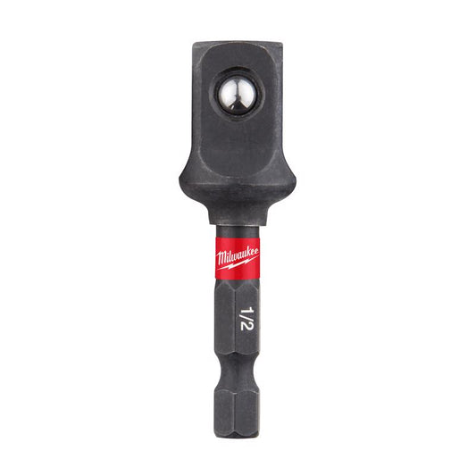 Milwaukee Hex/Square 2.95 in. L Socket Adapter Steel 1 pk