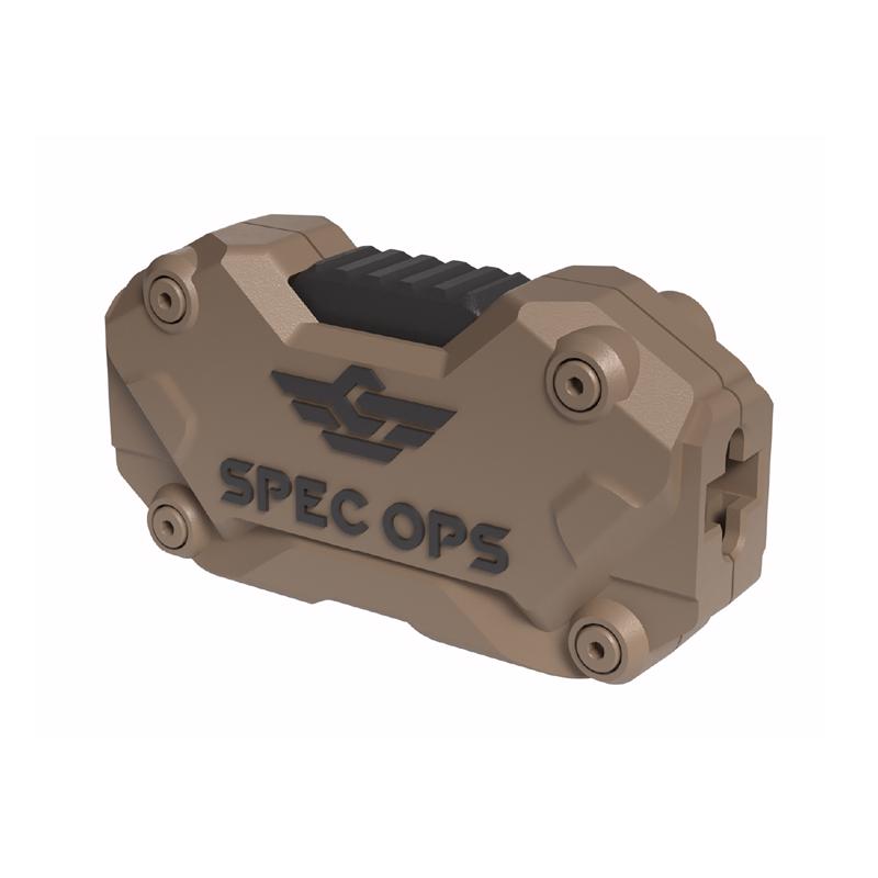 Spec Ops Polypropylene Clamp Coupler Black 1 pc