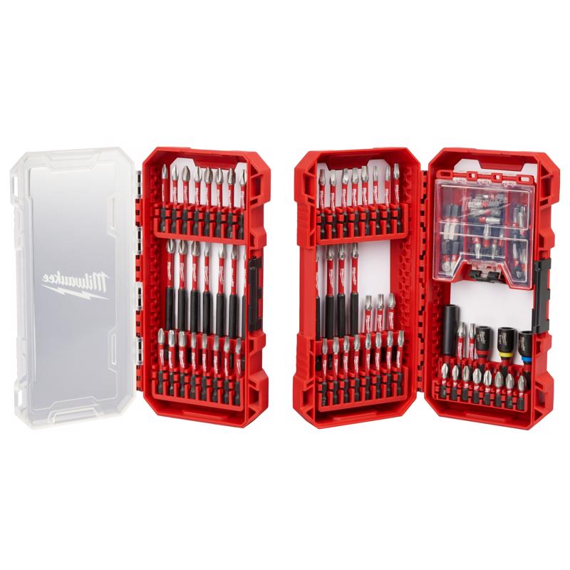 Milwaukee Assorted Driver Bit Set Alloy Steel 100 pc