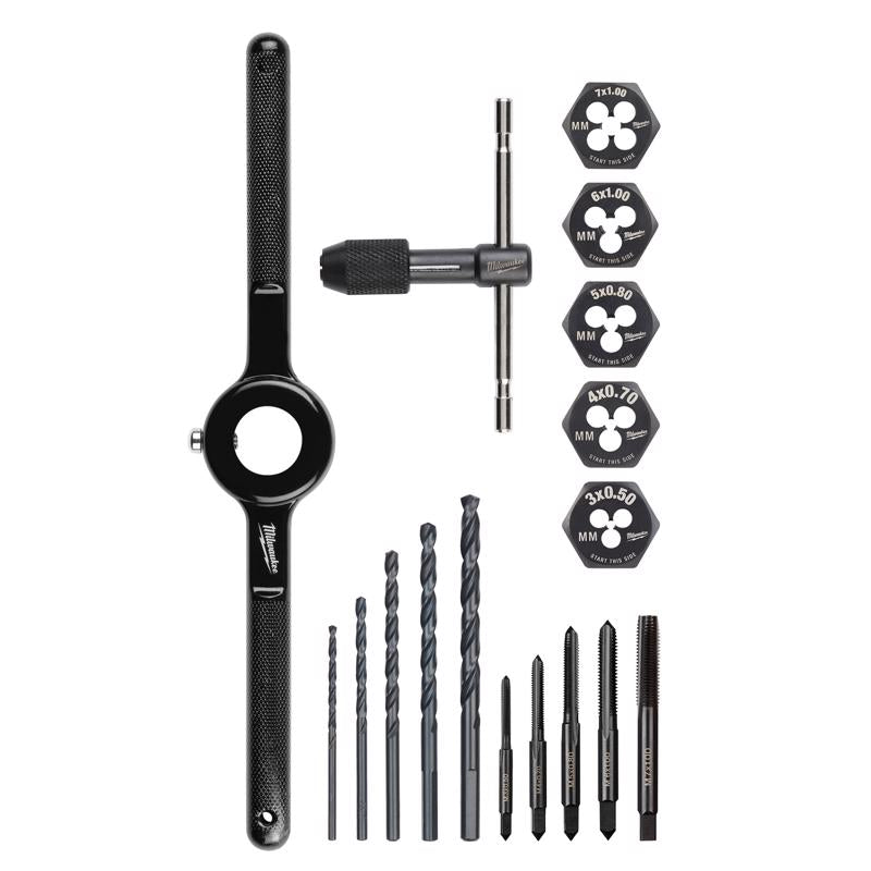 Milwaukee Hex Lok Metric Tap and Die Set