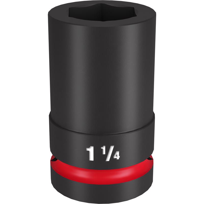 Milwaukee 1-3/4 in. X 1 in. drive SAE 6 Point Deep Impact Socket 1 pc