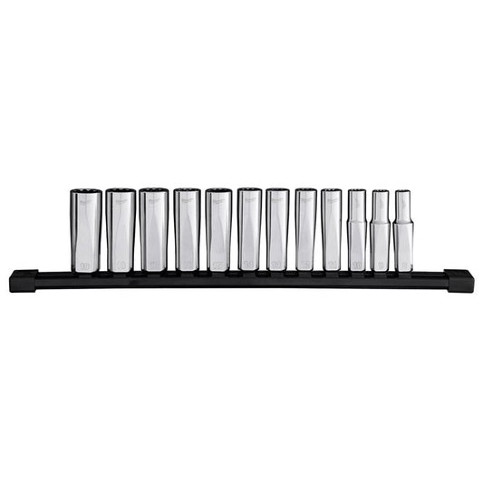 Milwaukee 3/8 in. drive Metric 12 Point Socket 12 pc