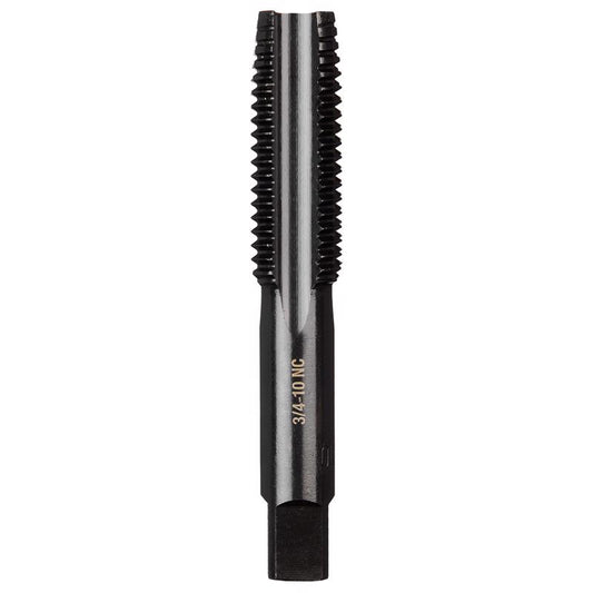 Milwaukee SAE 3/4-10 NC Straight Flute Plug Tap