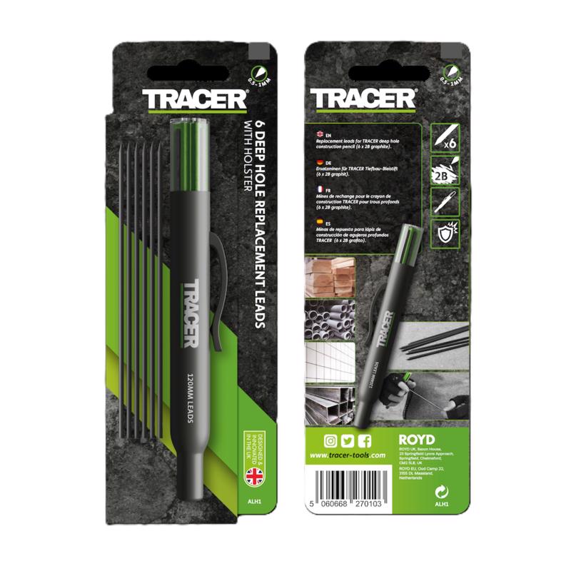 TRACER 4.75 in. L Holster Replacement Leads Assorted 6 pc
