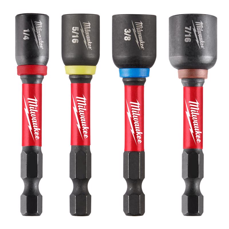 Milwaukee 1/4 in. Steel Nut Driver Set 4 pc