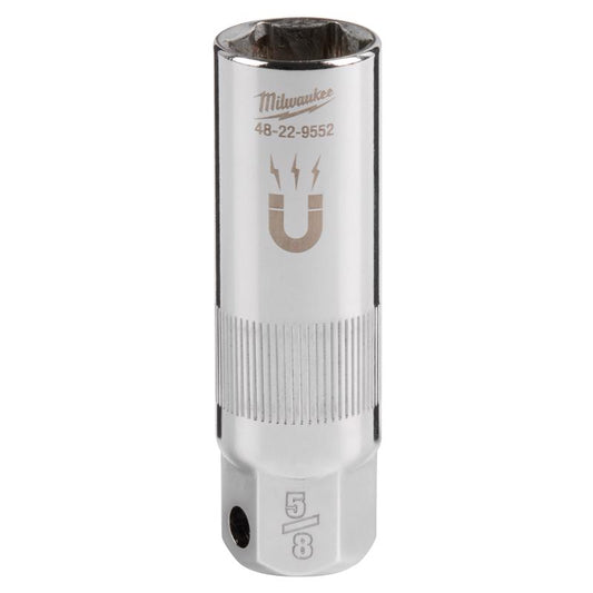Milwaukee 5/8 in. X 3/8 in. drive SAE 6 Point Spark Plug Socket 1 pc