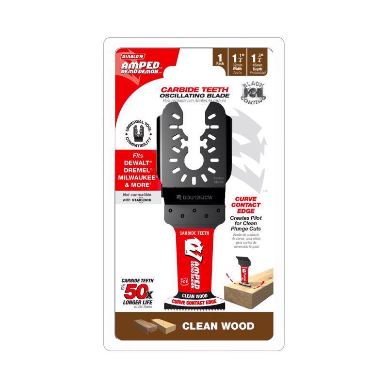 Diablo Demo Demon 1-3/4 in. L Carbide Oscillating Blade 1 pk