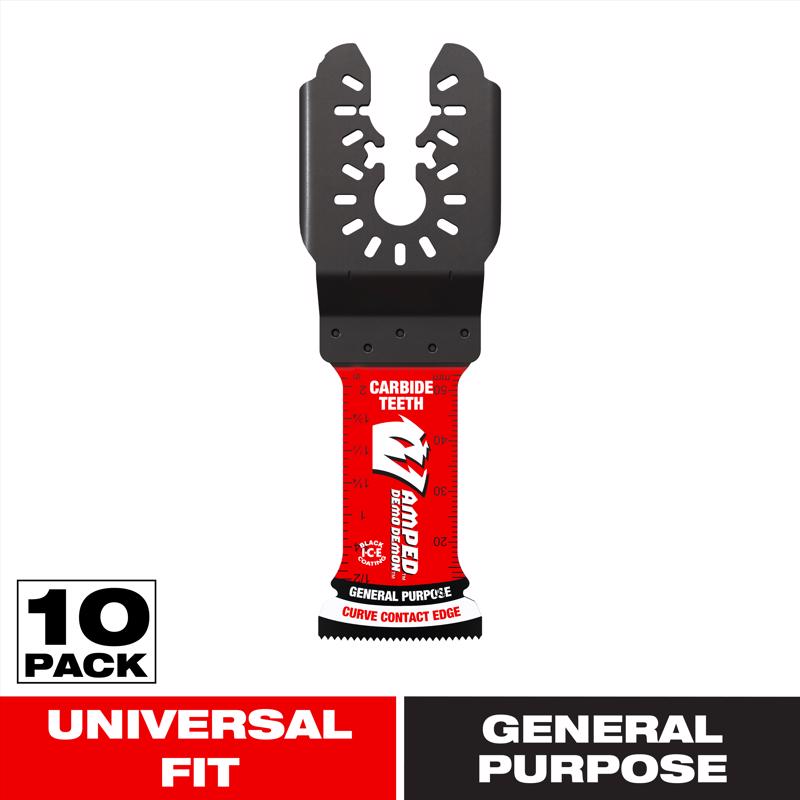 Diablo AMPED Demo Demon 2-1/8 in. L Carbide General Purpose Oscillating Blade 10 pk
