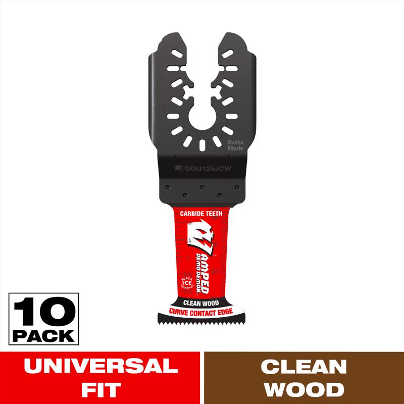Diablo AMPED Demo Demon 1-3/4 in. L Carbide Clean Wood Oscillating Blade 10 pk