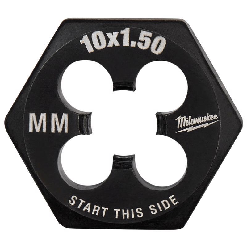 Milwaukee Metric M10x1.5 mm 1' Hex Threading Die