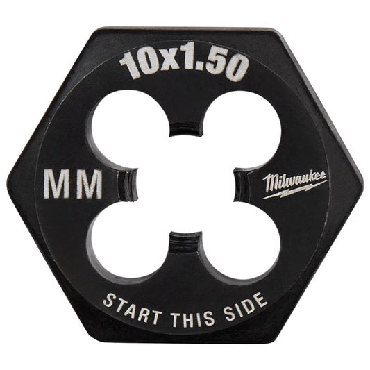 Milwaukee Metric M10x1.5 mm 1' Hex Threading Die