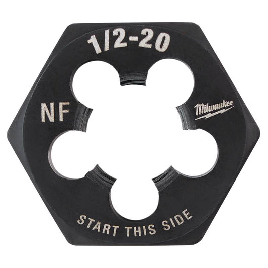 Milwaukee SAE 1/2-20 NF mm 1' Hex Threading Die
