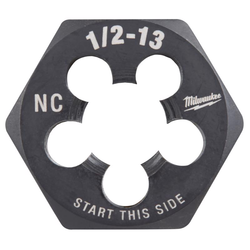 Milwaukee SAE 1/2-13 NC 1' Hex Threading Die