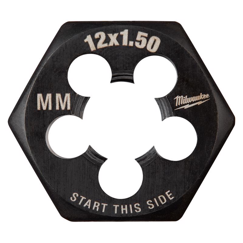 Milwaukee Metric M12x1.5 mm 1' Hex Threading Die
