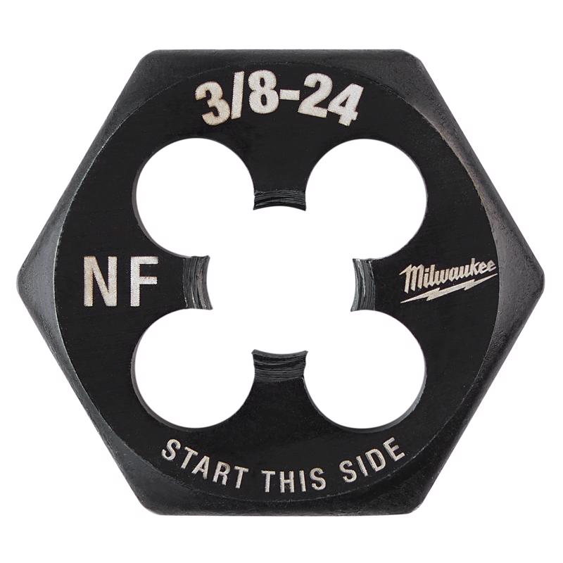 Milwaukee SAE 3/8-24 NF 1' Hex Threading Die
