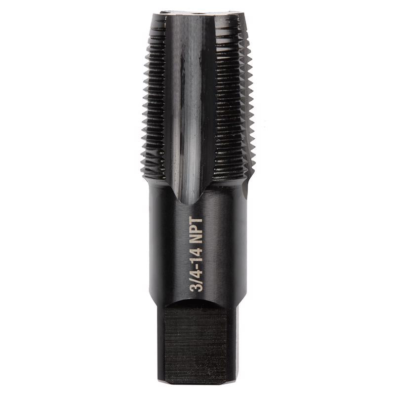 Milwaukee SAE 3/4-14 NPT Straight Flute Taper Tap