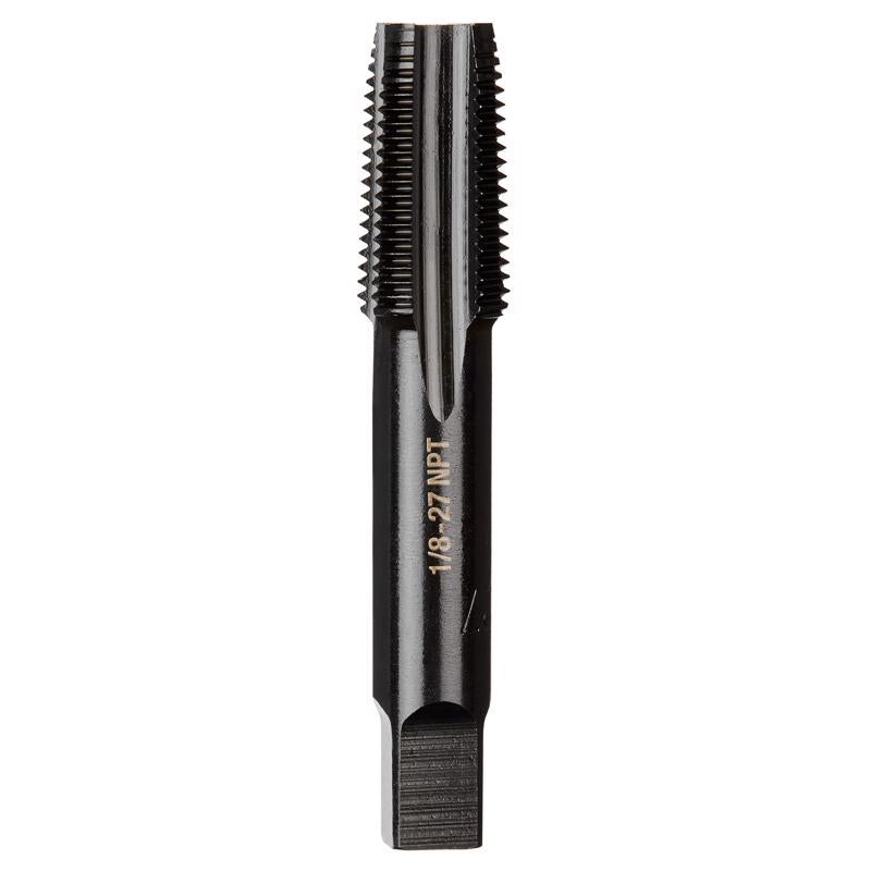 Milwaukee SAE 1/8-27 NPT Straight Flute Taper Tap
