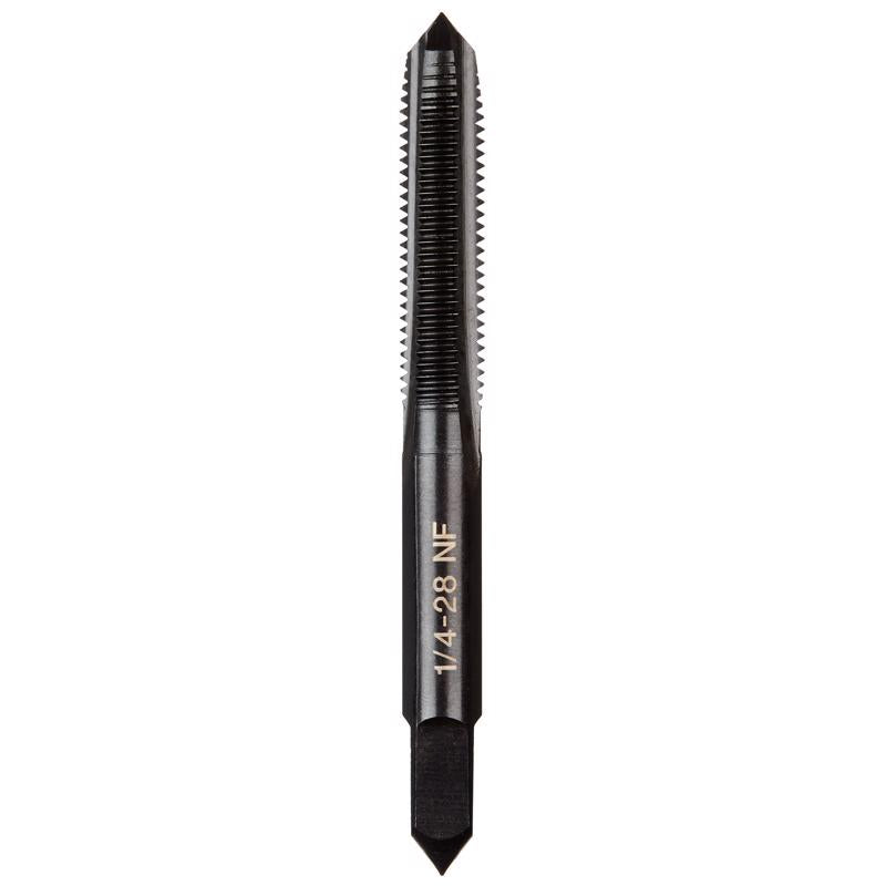 Milwaukee SAE 1/4-28 NF in. Straight Flute Plug Tap