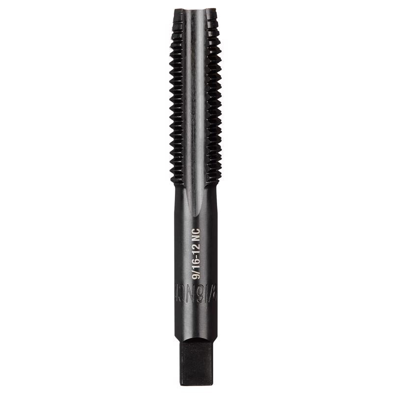 Milwaukee SAE 9/16-12 NC Straight Flute Plug Tap
