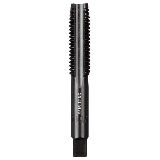 Milwaukee SAE 9/16-12 NC Straight Flute Plug Tap