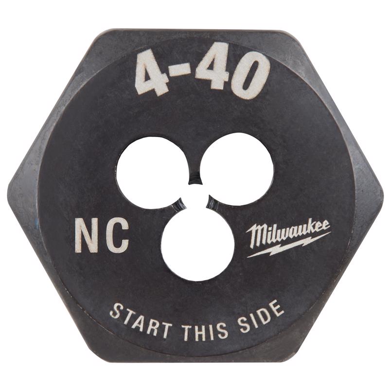 Milwaukee SAE 4-40 NC 1' Hex Threading Die