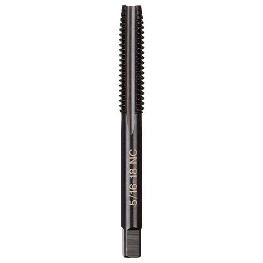 Milwaukee SAE 5/16-18 NC Straight Flute Plug Tap
