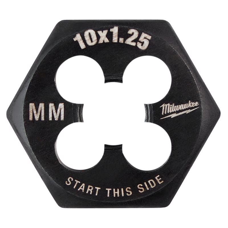 Milwaukee Metric M10x1.25 mm 1' Hex Threading Die