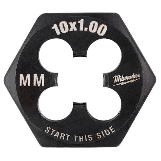 Milwaukee Metric M10x1.0 mm 1' Hex Threading Die