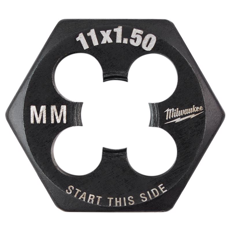 Milwaukee Metric M11x1.5 mm 1' Hex Threading Die
