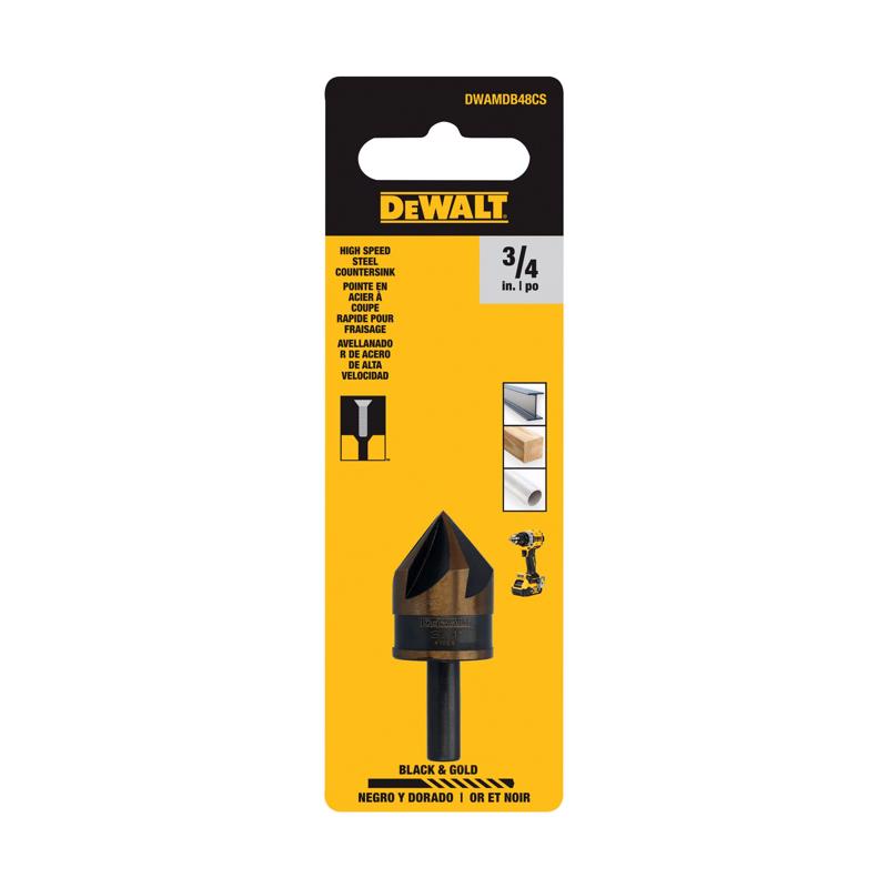 DEWALT 3/4 in. High Speed Steel Countersink Bit 1 pc