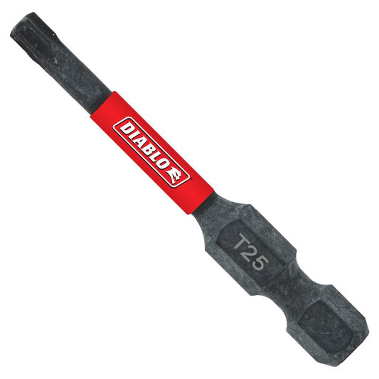 Diablo Torx 2 in. L T25 Screwdriver Bit Steel 1 pc