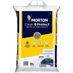 Morton Clean and Protect Water Softener Salt Pellets 40 lb 2500
