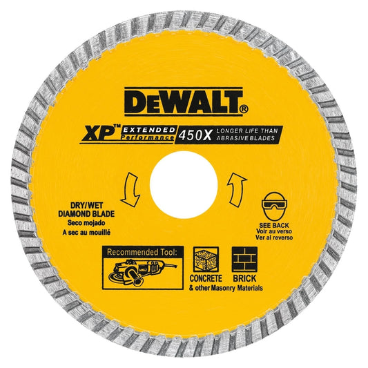 DEWALT 7 in. D X 5/8 in. XP Extended Performance Diamond Masonry Blade 1 pk